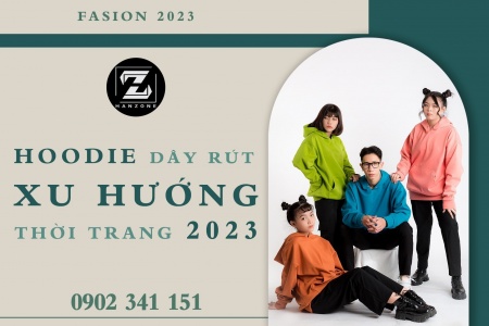 HOODIE DÂY RÚT - XU HƯỚNG THỜI TRANG 2023